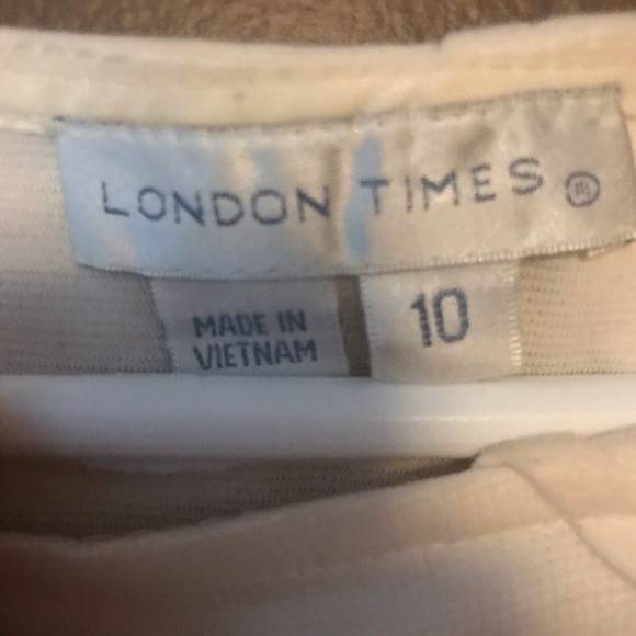 London Times Fitted Dress - Picture 2 of 4